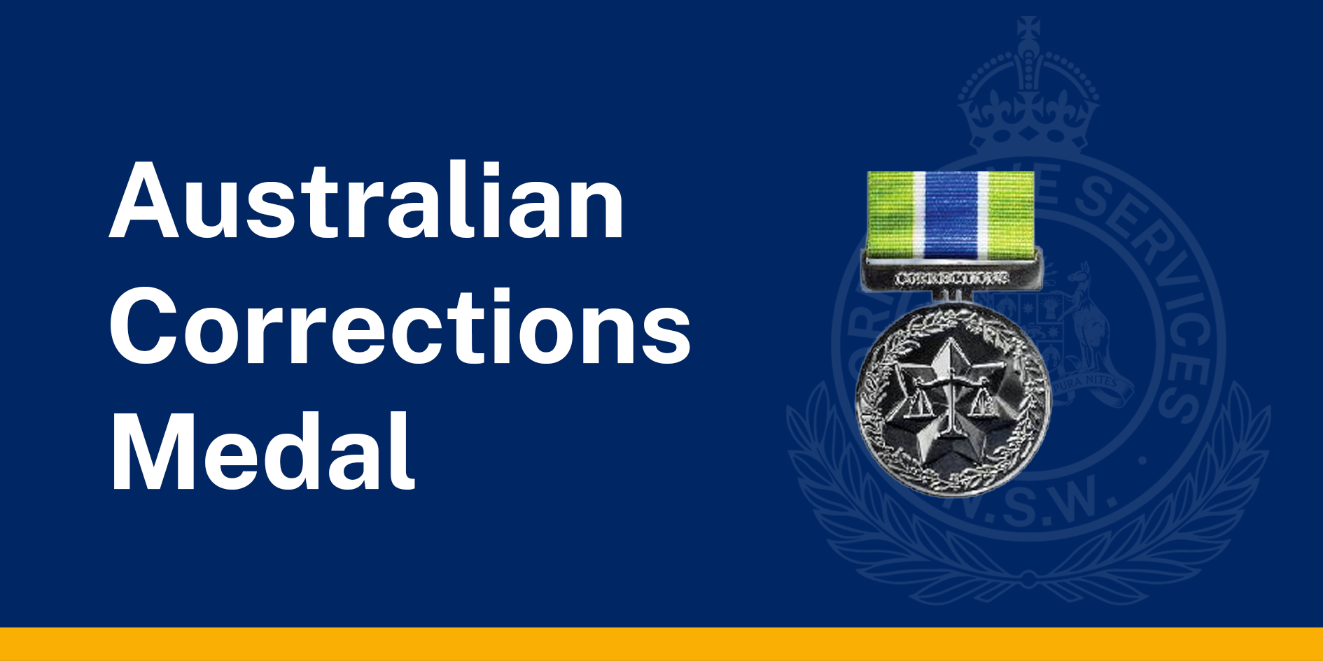 Australian Corrections Medal