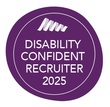 Circular purple badge that reads ‘Australian Disability Network Member’ underneath the Australian Disability Network Logo.