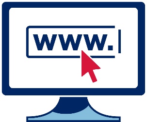 A computer with a website open